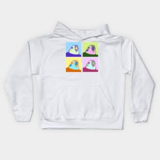 Pop Art Cockatiel Kids Hoodie